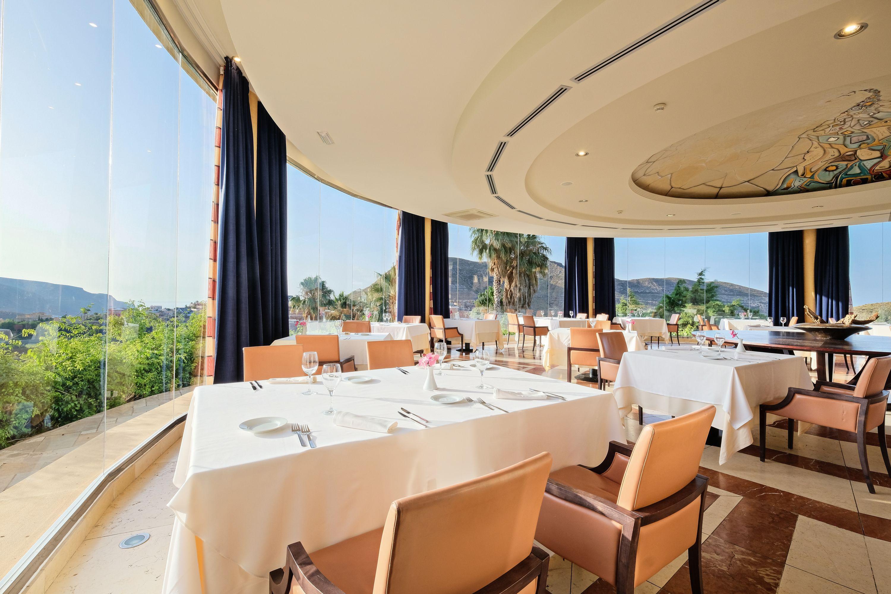 Hotel Envia Almeria Spa & Golf アグアドゥルセ エクステリア 写真 The restaurant