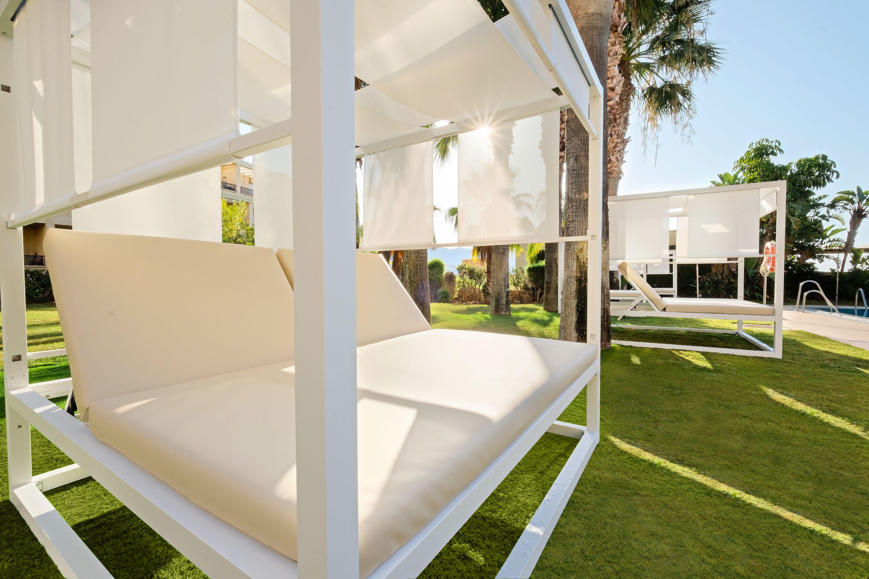 Hotel Envia Almeria Spa & Golf アグアドゥルセ エクステリア 写真 Cabana
